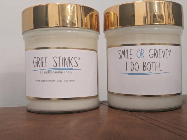 Hibiscus Palm Grief Stinks® Candle