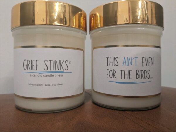 Lavender Grief Stinks® Candle - Image 2
